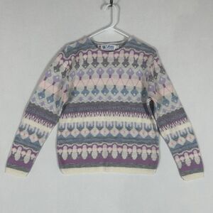 Vintage Jersild Ugly Christmas Sweater Womens Medium Holiday Casual Long Sleeve